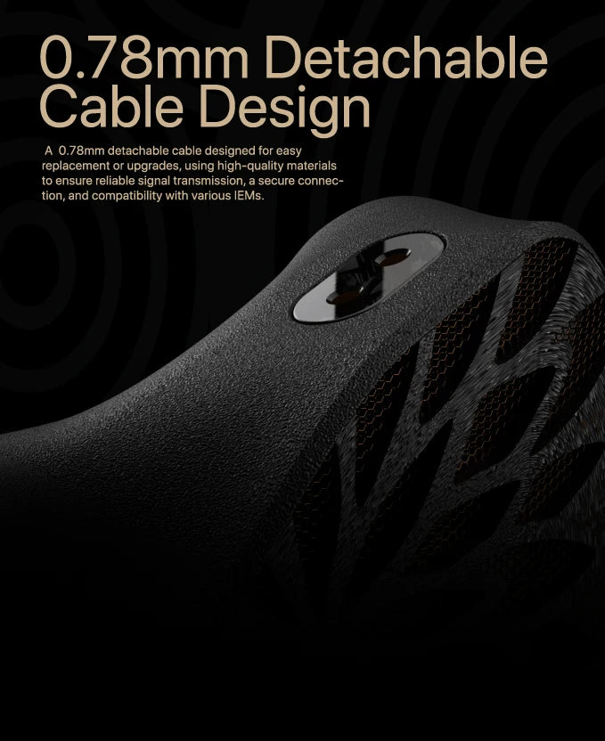 TANGZU Yu Xuan Ji IEM – Open-Back 10mm Topology Dynamic Earphones