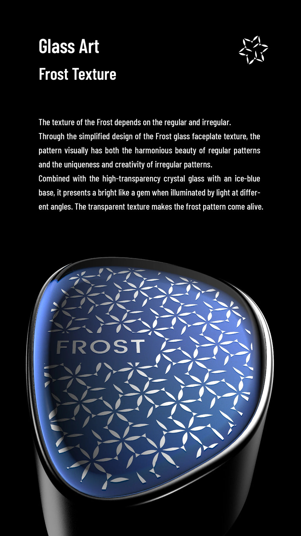BQEYZ Frost Weather Series HiFi IEM Micro Planar + Dynamic Drivers, Silver-Plated Cable, Glass Faceplate