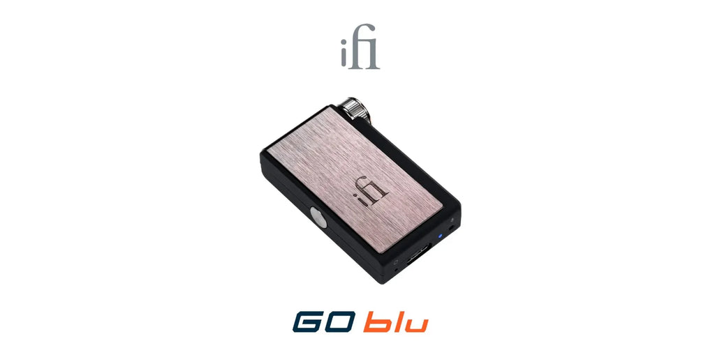 iFi Go Blu Portable Bluetooth DAC/Amp - aptX Adaptive Hi-Fi Headphone Amplifier