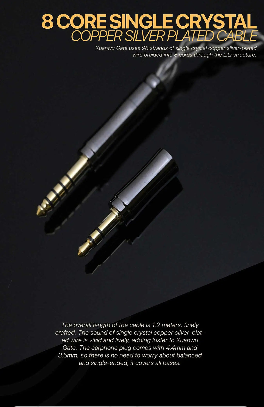 TANGZU XuanWu Gate IEM – 1DD+4BA+2EST Hybrid HiFi Earphones