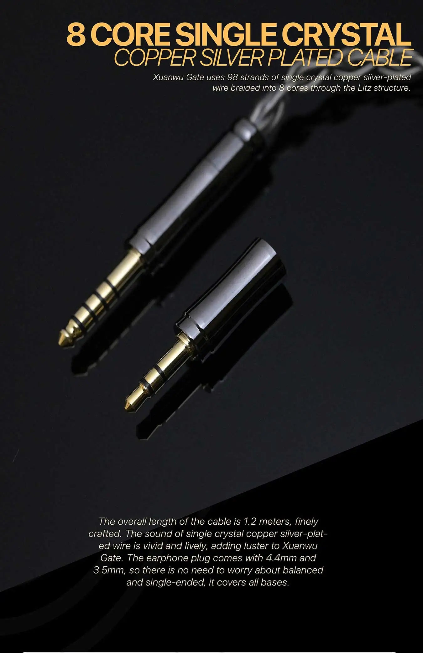 TANGZU XuanWu Gate IEM – 1DD+4BA+2EST Hybrid HiFi Earphones