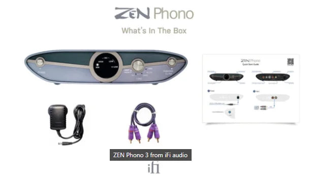 iFi ZEN Phono 3 Balanced MM/MC Phono Preamp – Smart Low-Frequency Filter, Vinyl Phono Stage