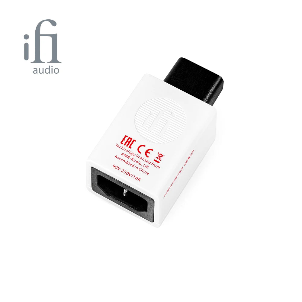 iFi GND Defender Intelligent Grounding Controller – Ground Loop Noise Reduction & EMI Shielding Power Plug