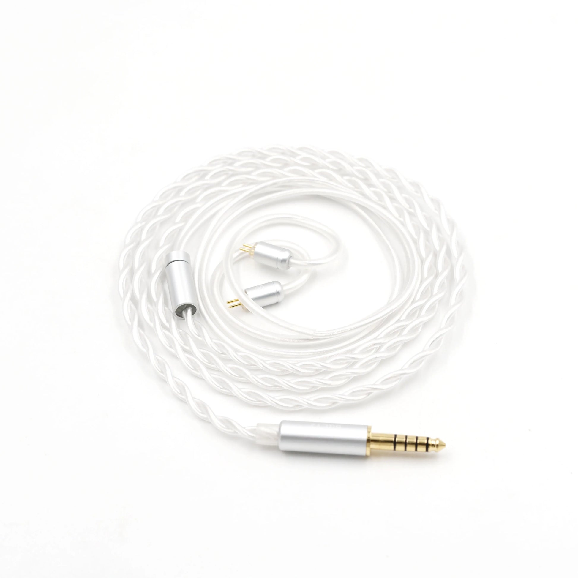 BQEYZ Cloud Silver-Plated Single Crystal Copper IEM Standard Cable