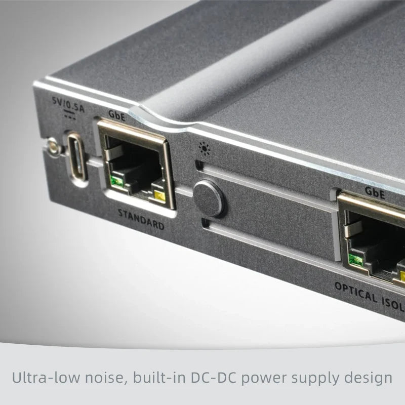 iFi LAN iPURIFIER PRO - Optical Ethernet Noise Filter