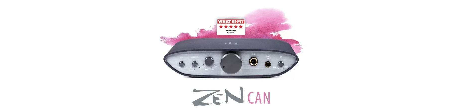 iFi ZEN CAN Desktop Balanced Headphone Amplifier – HiFi Audio, XBass Boost, Power Enhancement