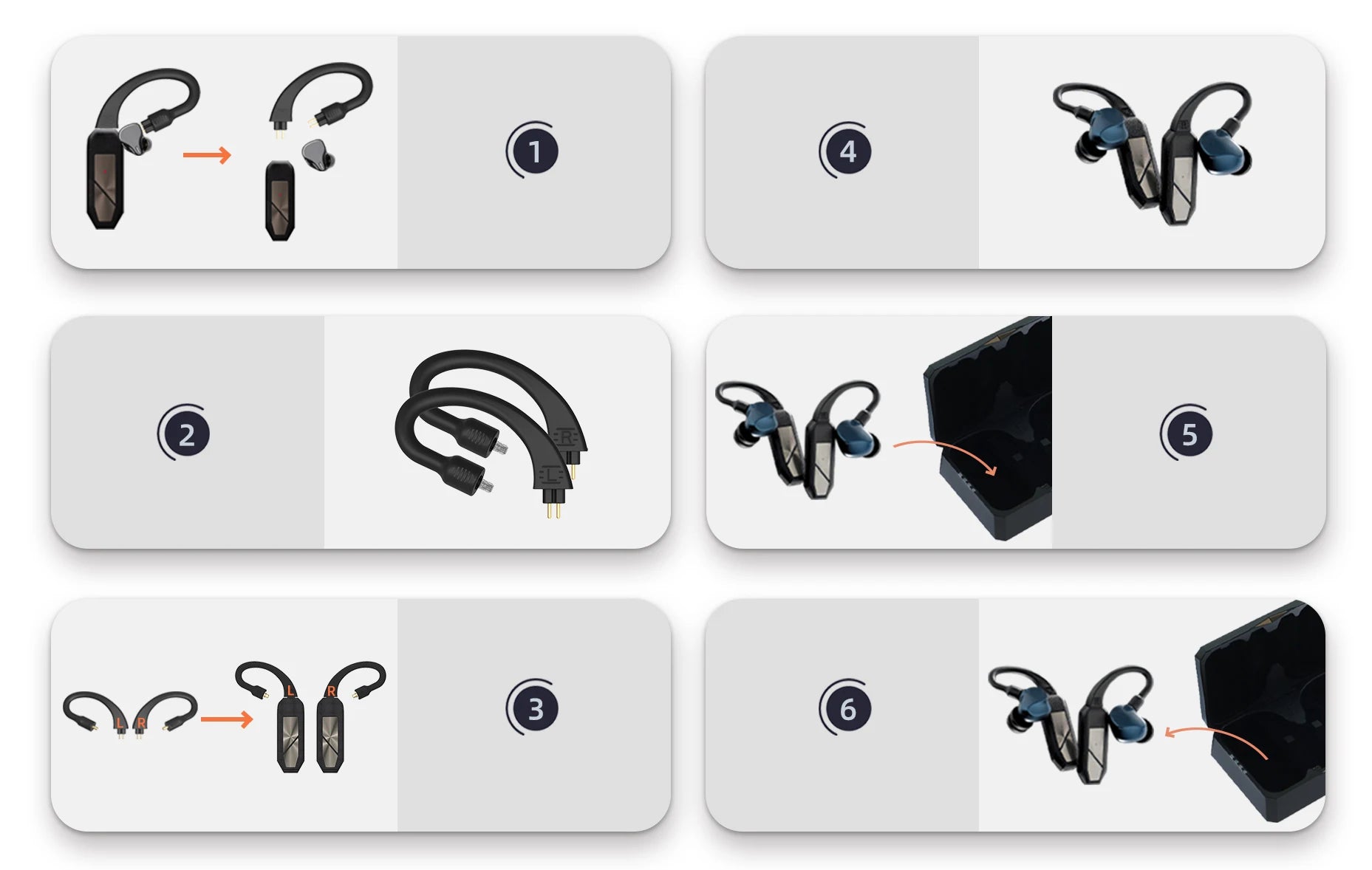 iFi GO pod Replacement Ear Loop - TWS Earphone Accessory