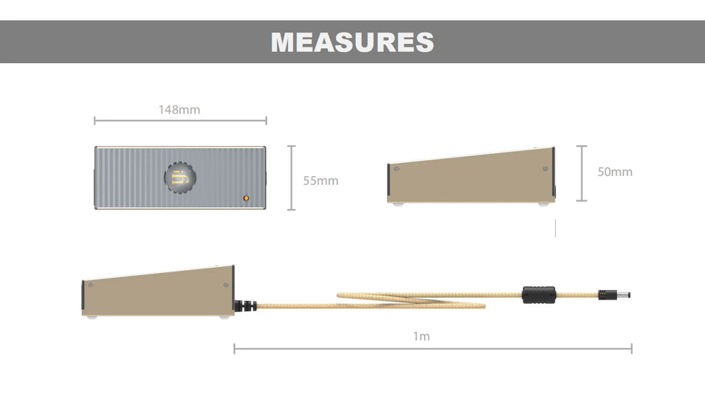 iFi iPower Elite DC Low Noise Power Adapter – Active Noise Cancellation, HiFi Power Supply for DAC & Headphone Amps