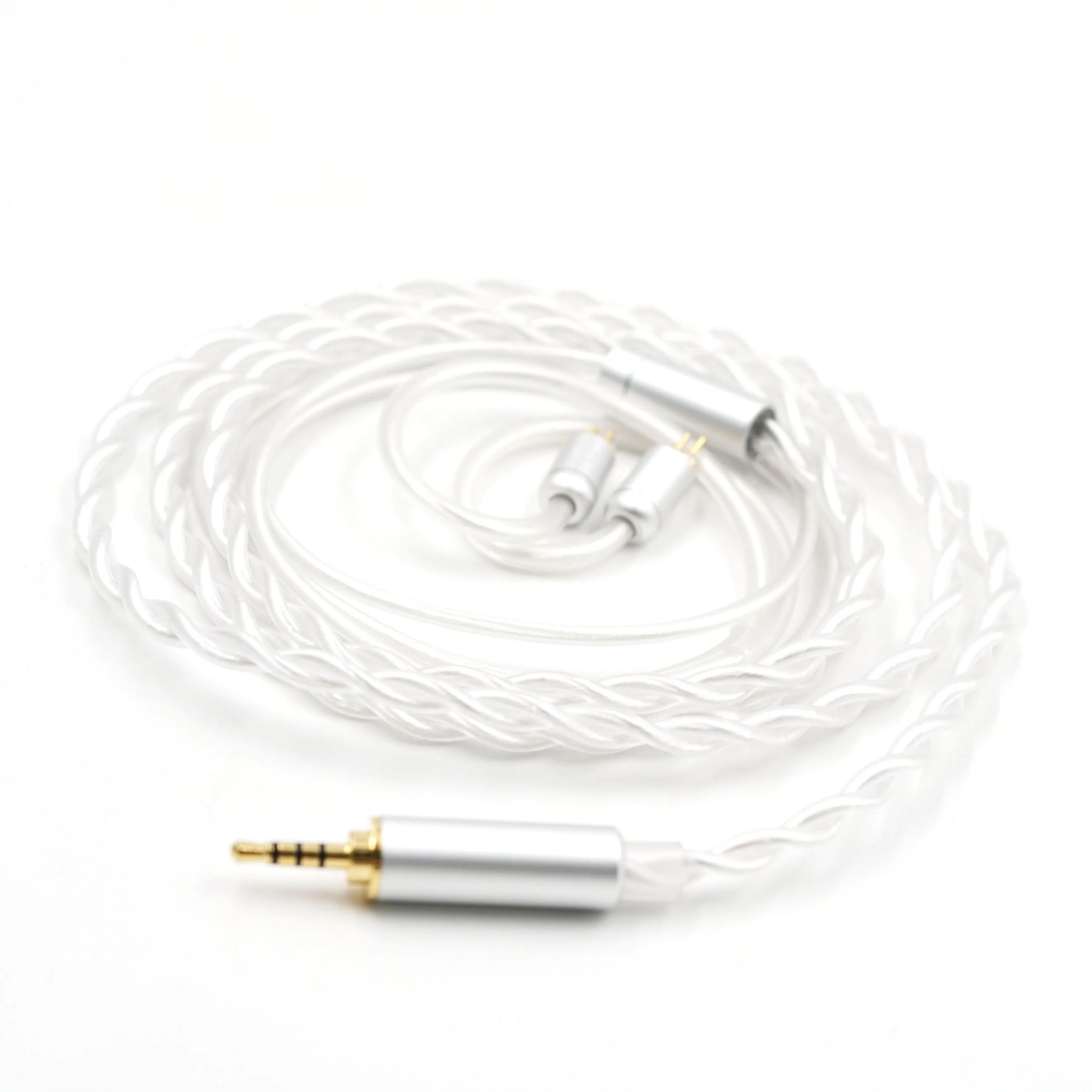 BQEYZ Cloud Silver-Plated Single Crystal Copper IEM Standard Cable