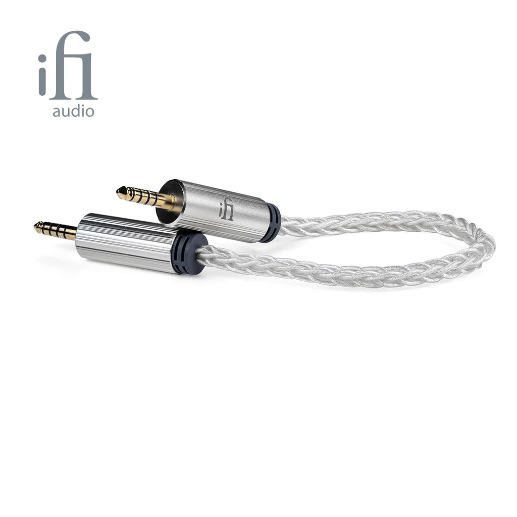 iFi 4.4mm Balanced Cable - Silver Plated OFHC Hi-Fi Audio Cable