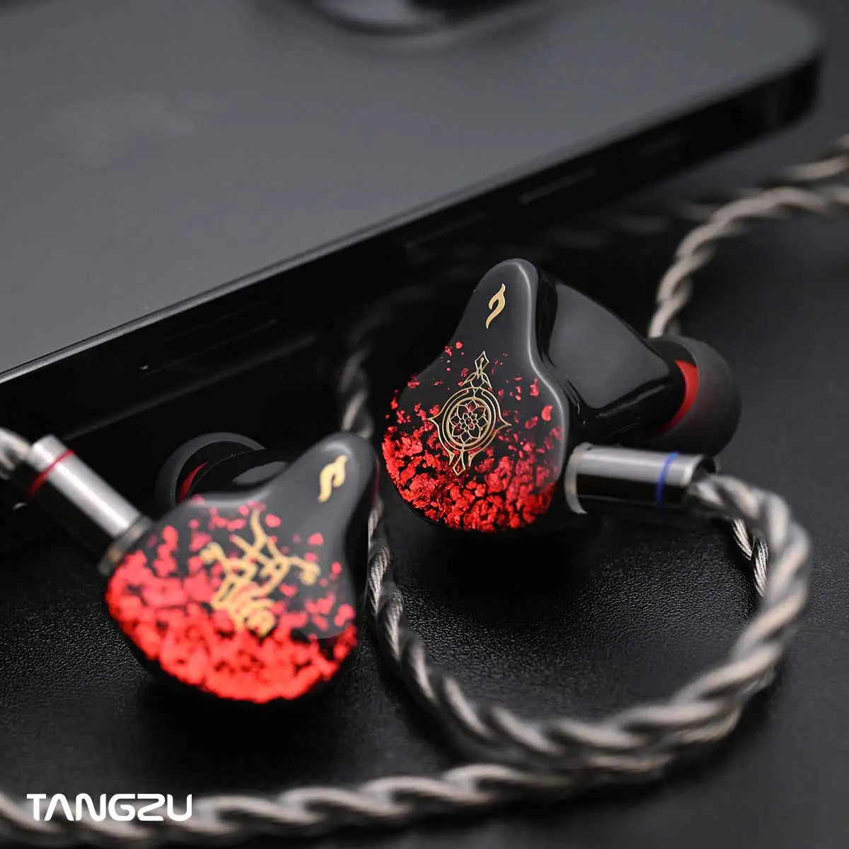 TANGZU NEZHA 6BA+1EST Hybrid IEM 0.78mm 3.5+4.4mm Cable