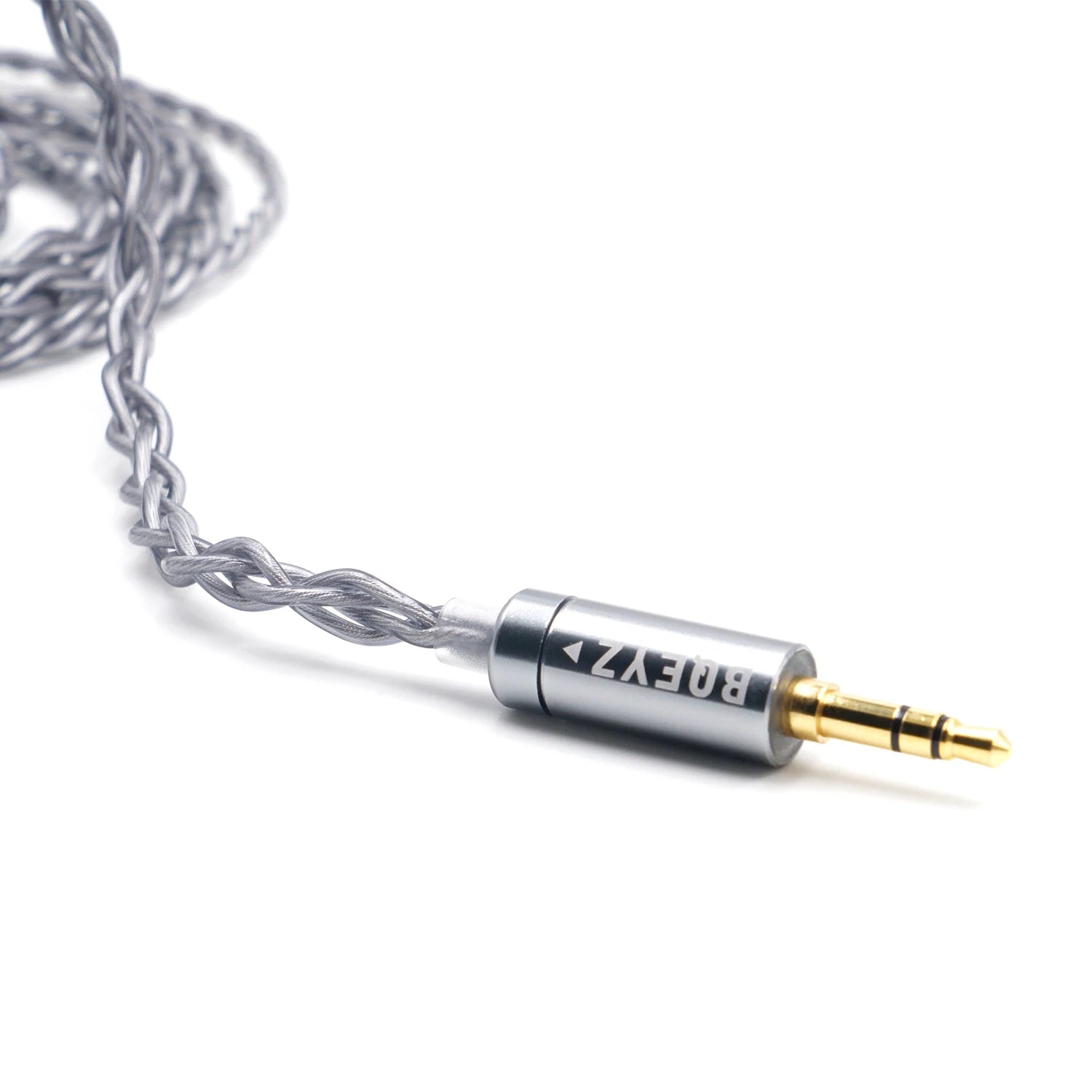 BQEYZ Winter Rime 0.78mm 2-Pin Silver-Plated Copper Detachable IEM Cable