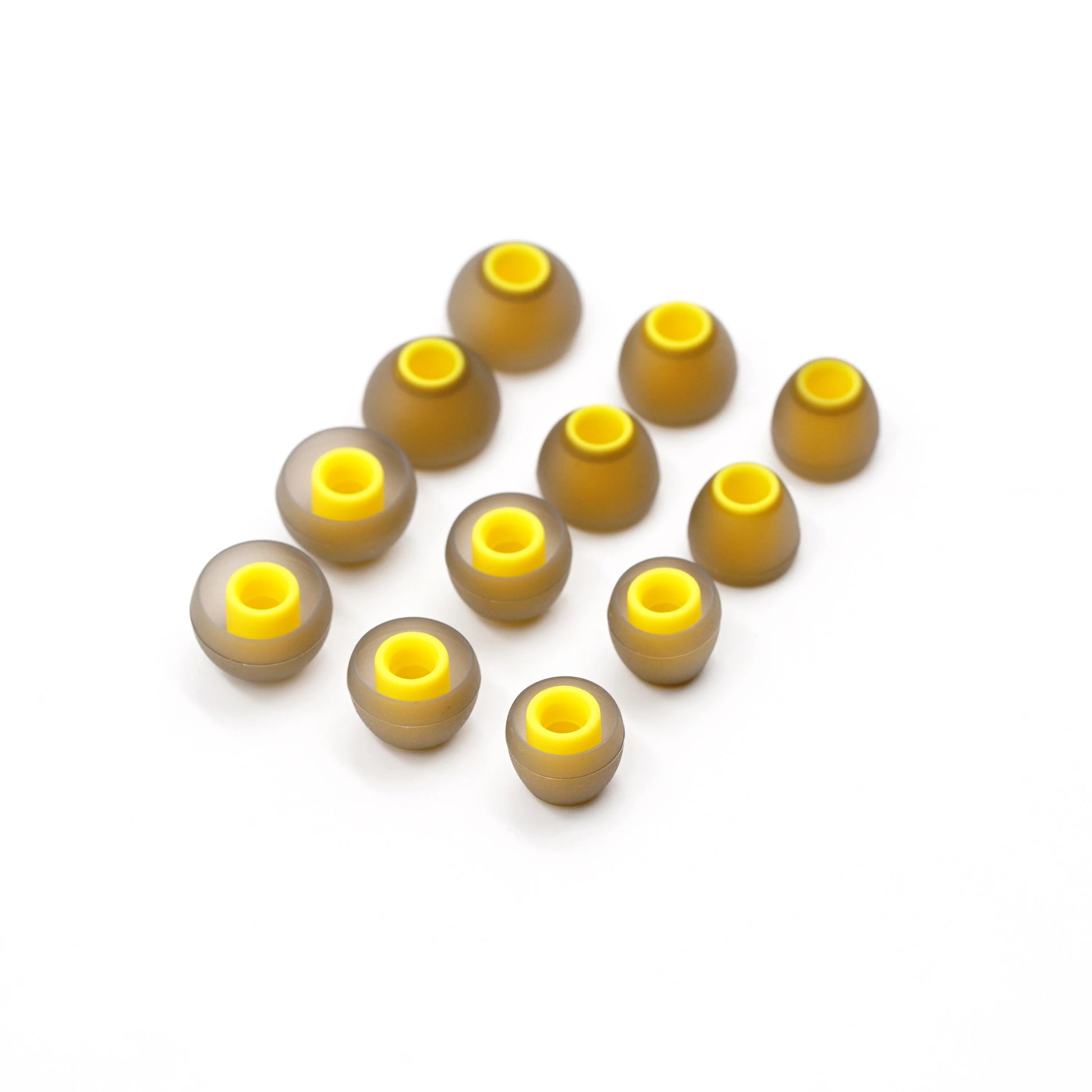 BQEYZ T7 Winter Ultra Eartips – Yellow Silicone Replacement Tips 3/6 Pairs