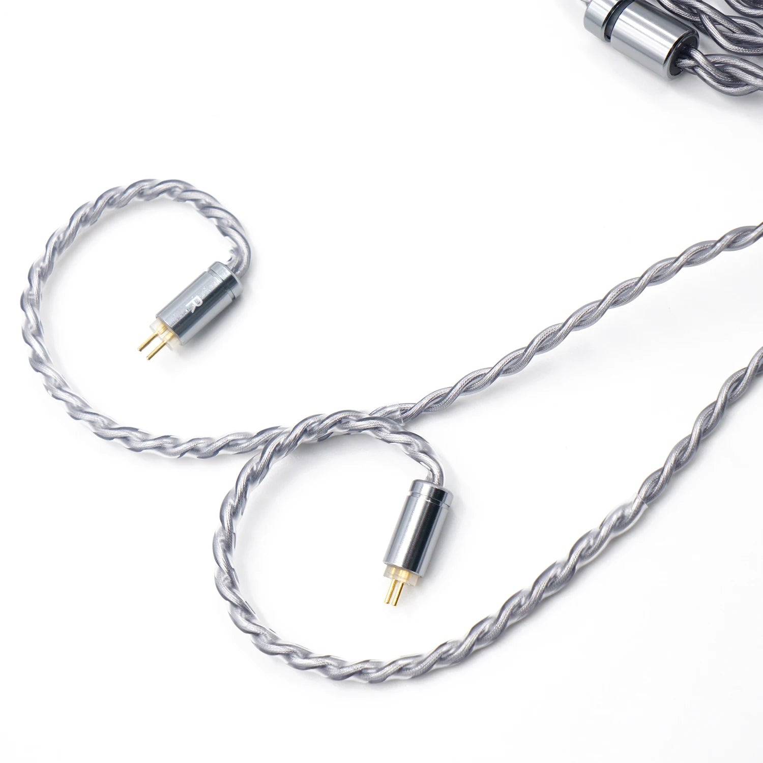 BQEYZ Winter Rime 0.78mm 2-Pin Silver-Plated Copper Detachable IEM Cable