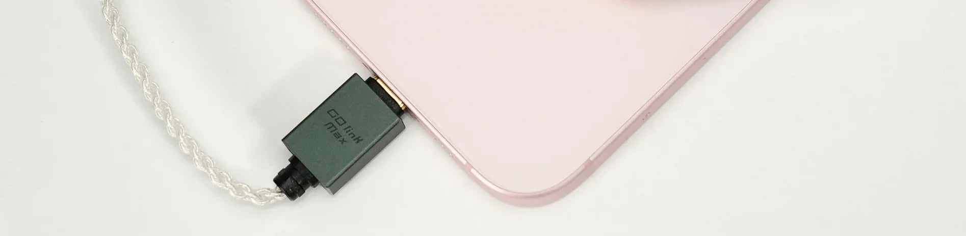 iFi GO link Max Portable USB Balanced DAC & Headphone Amplifier – Low Distortion, Enhanced Dynamic Range