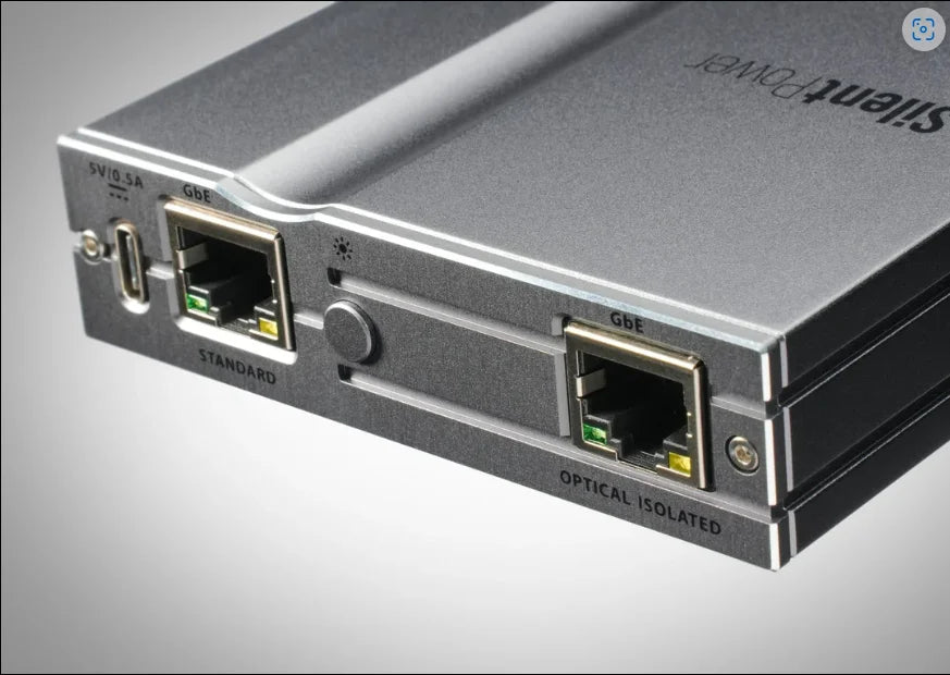 iFi LAN iPURIFIER PRO - Optical Ethernet Noise Filter