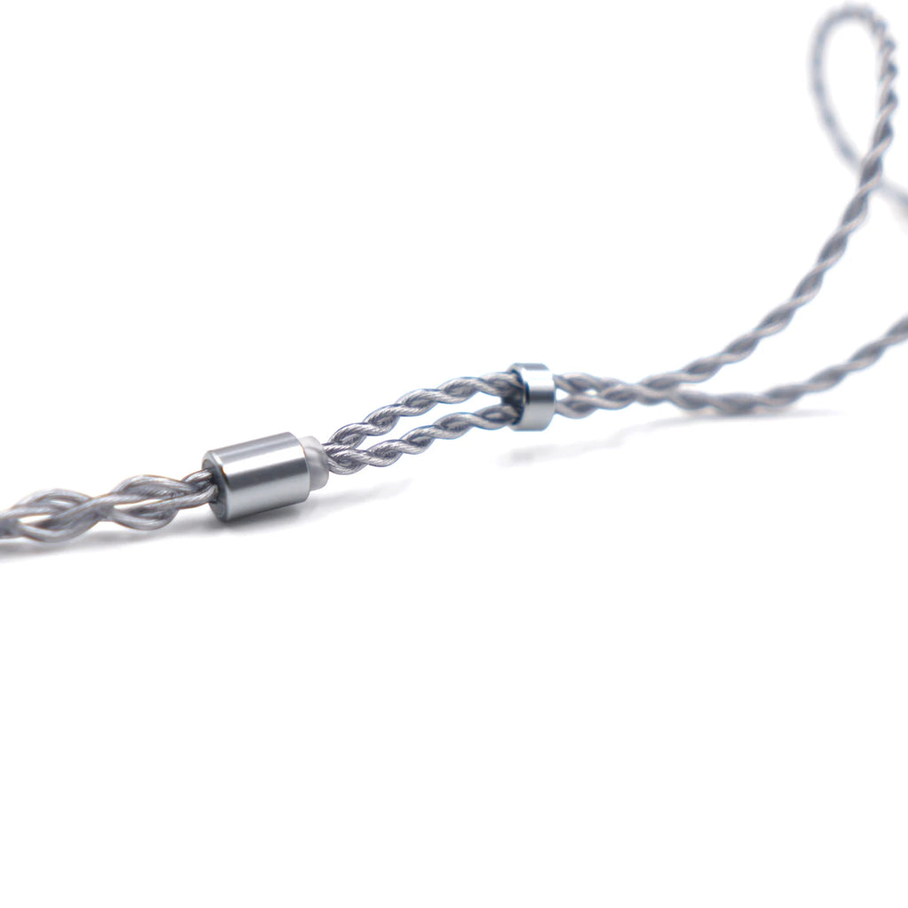 BQEYZ Winter Rime 0.78mm 2-Pin Silver-Plated Copper Detachable IEM Cable