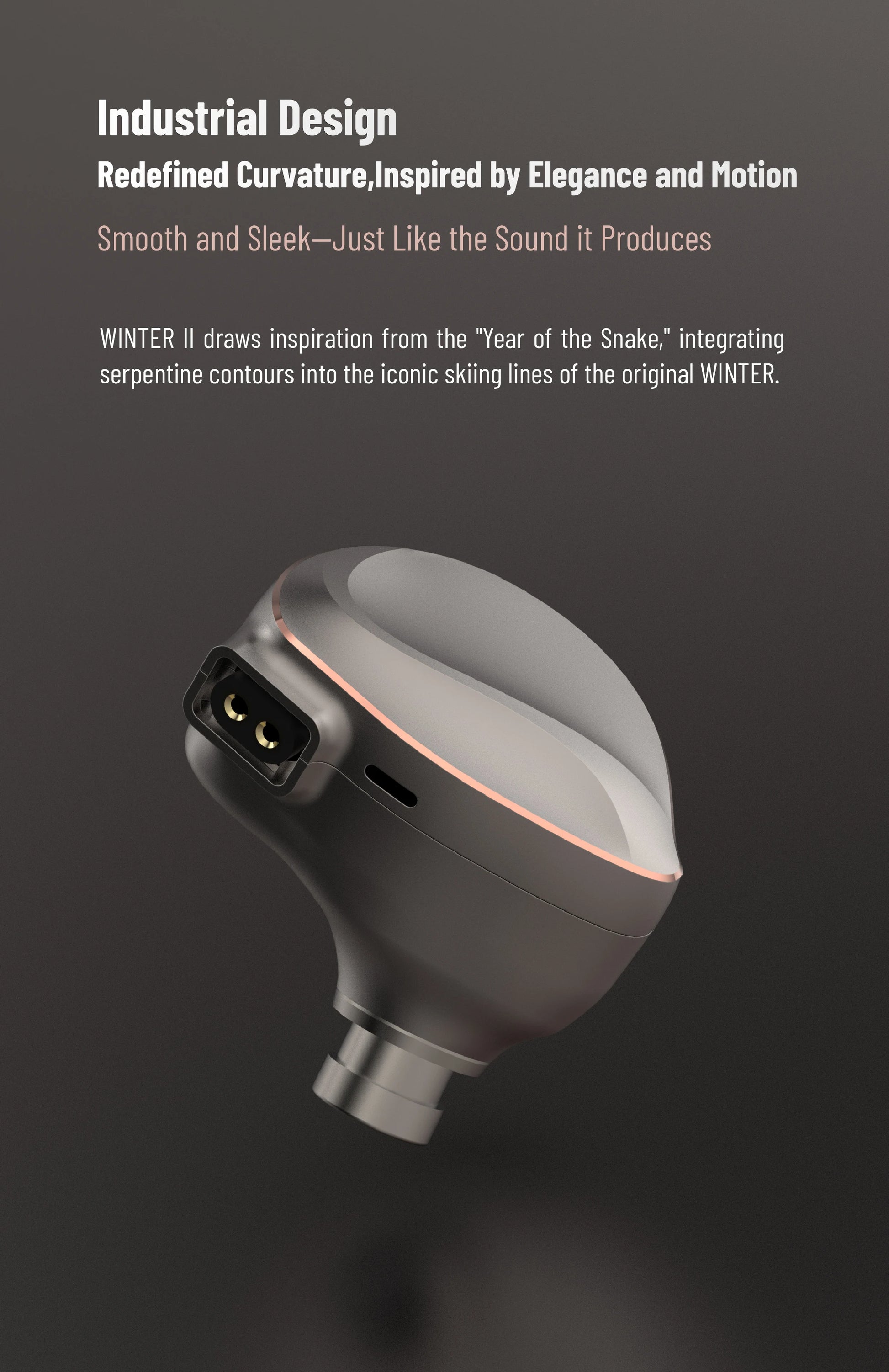 BQEYZ Winter 2 IEM HiFi Wired Earphones - Gaming Earbuds with 3.5mm/4.4mm Copper Cable