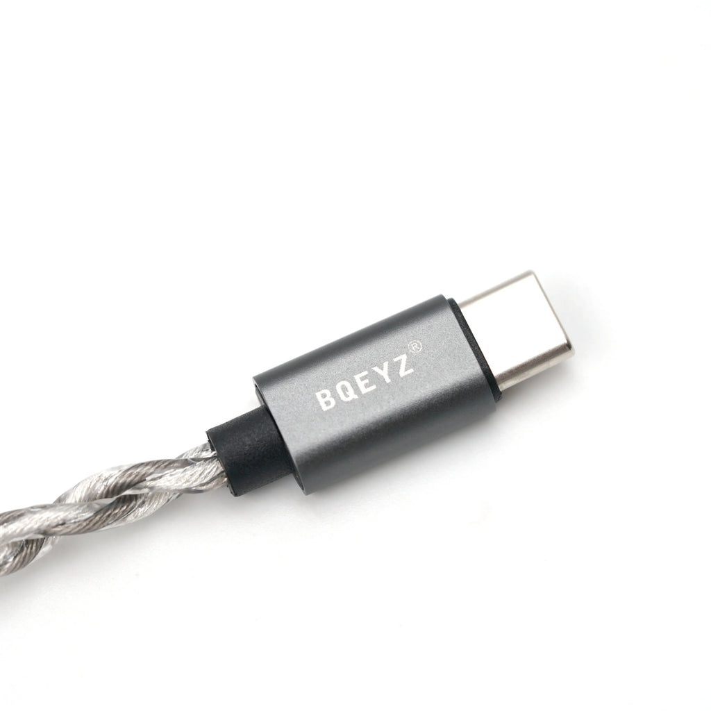 BQEYZ LIN Type-C to 3.5mm/4.4mm HiFi DAC Amp Adapter 32bit 384kHz CX31993