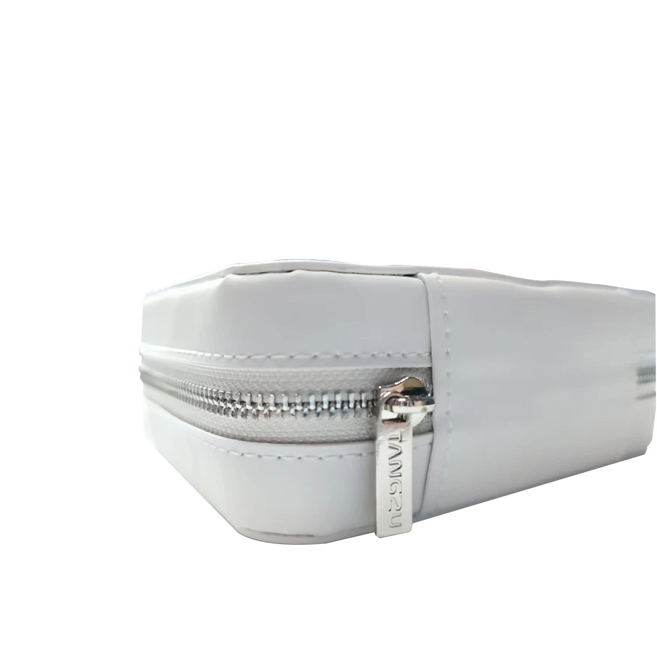 TANGZU HiFi MAX Earphone Carrying Case – White Leather Bag
