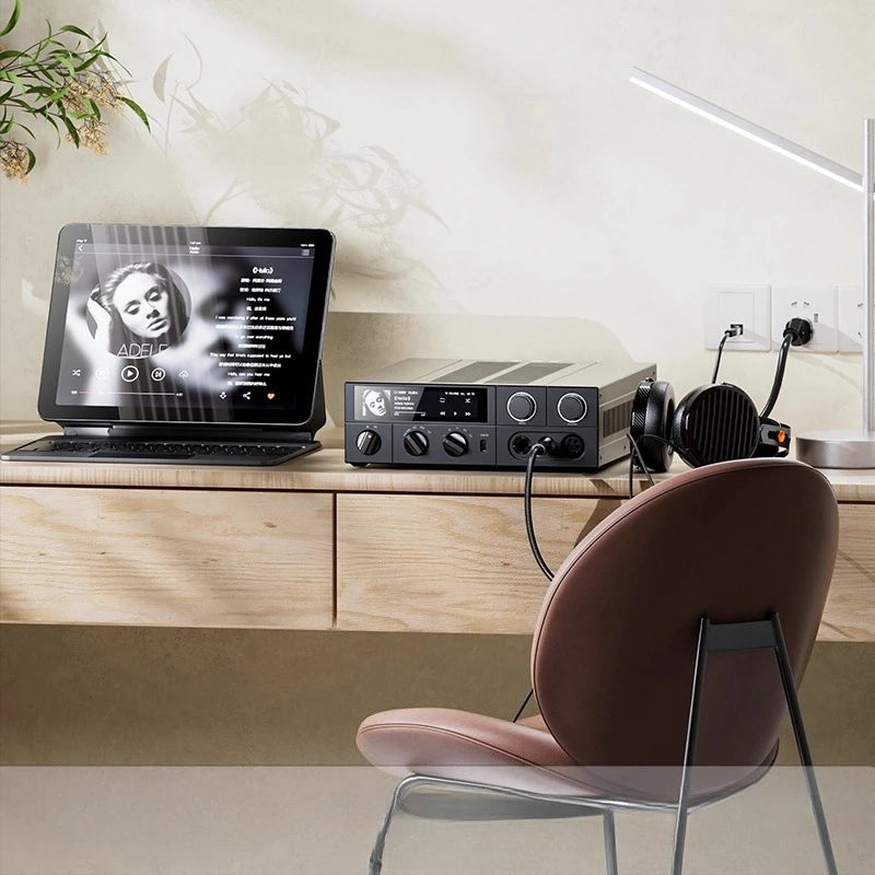 FiiO K15 Desktop DAC AMP Headphone Amplifier Full MQA PEQ Hi-Res Audio dual AK4497S chips DSD512 PCM768 Bluetooth LDAC