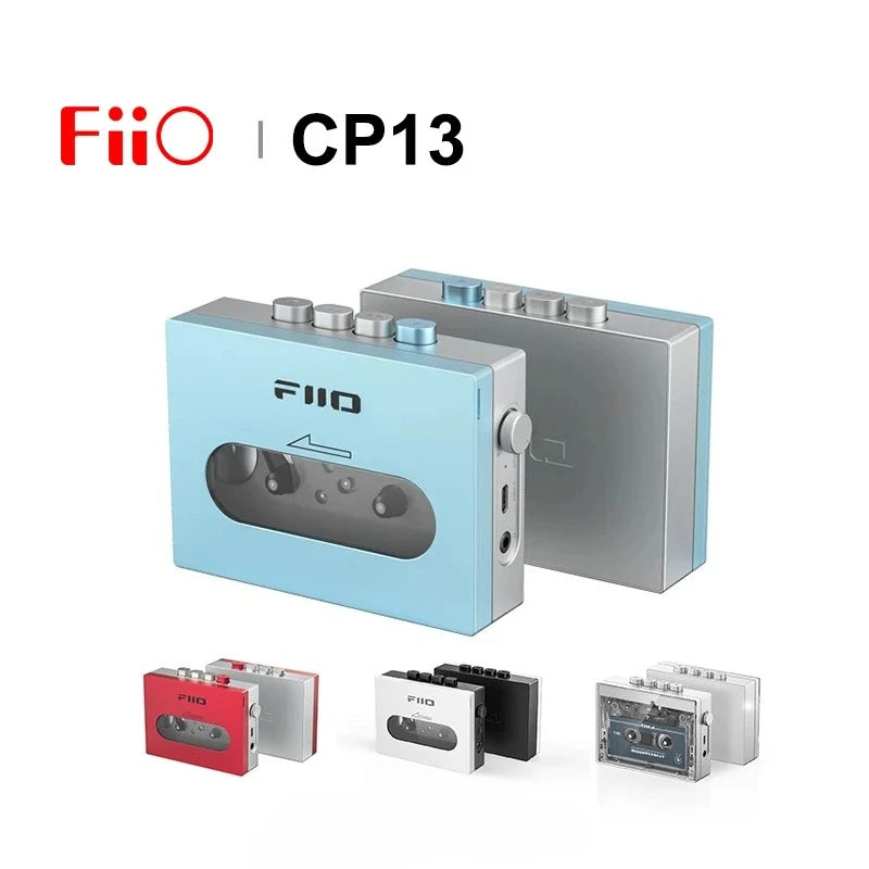 FiiO CP13 Portable Cassette Player – 1800mAh Battery, Balanced Output, Dual-Mode