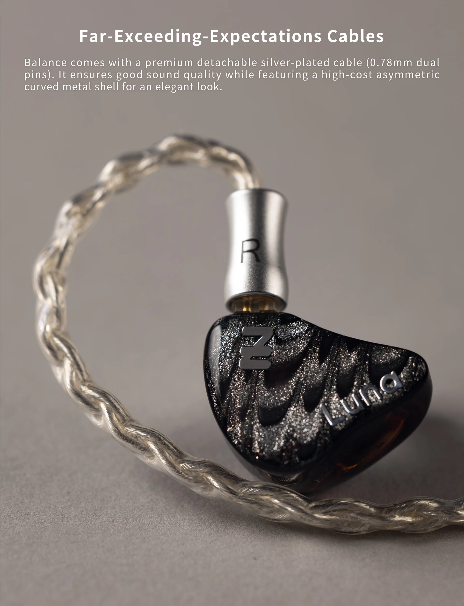 Pre-order INTUAURA Balance IEM – HiFi Earphones with Silver-Plated Cable
