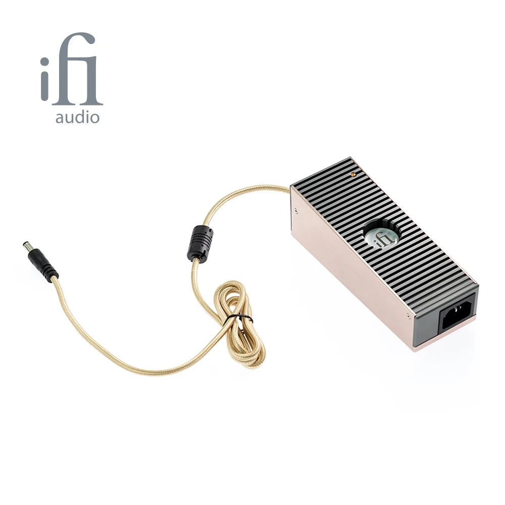 iFi iPower Elite DC Low Noise Power Adapter – Active Noise Cancellation, HiFi Power Supply for DAC & Headphone Amps