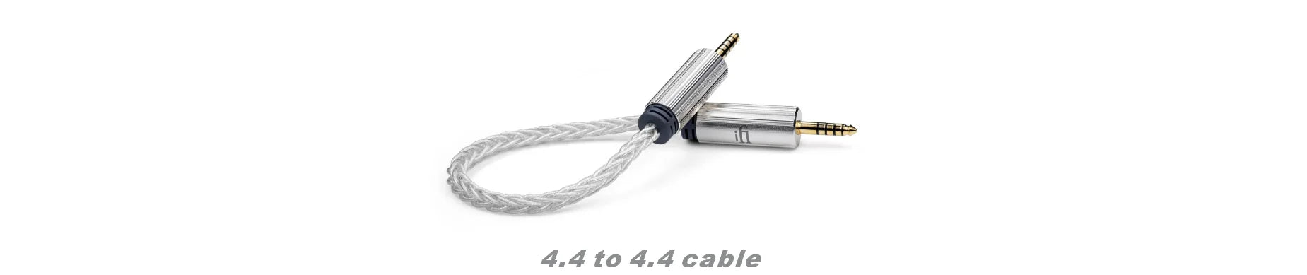 iFi 4.4mm Balanced Cable - Silver Plated OFHC Hi-Fi Audio Cable