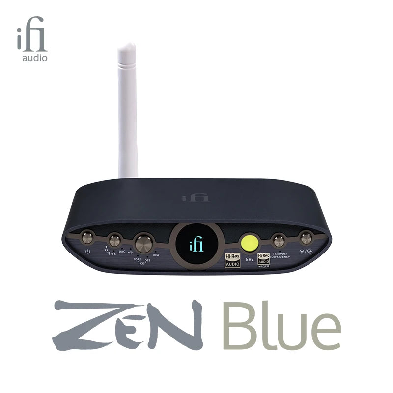 iFi ZEN Blue 3 HiFi Bluetooth Receiver & Transmitter – Qualcomm Lossless, High-Resolution Wireless Audio