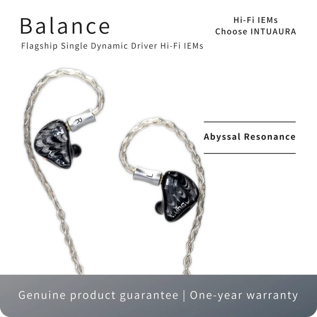 Pre-order INTUAURA Balance IEM – HiFi Earphones with Silver-Plated Cable