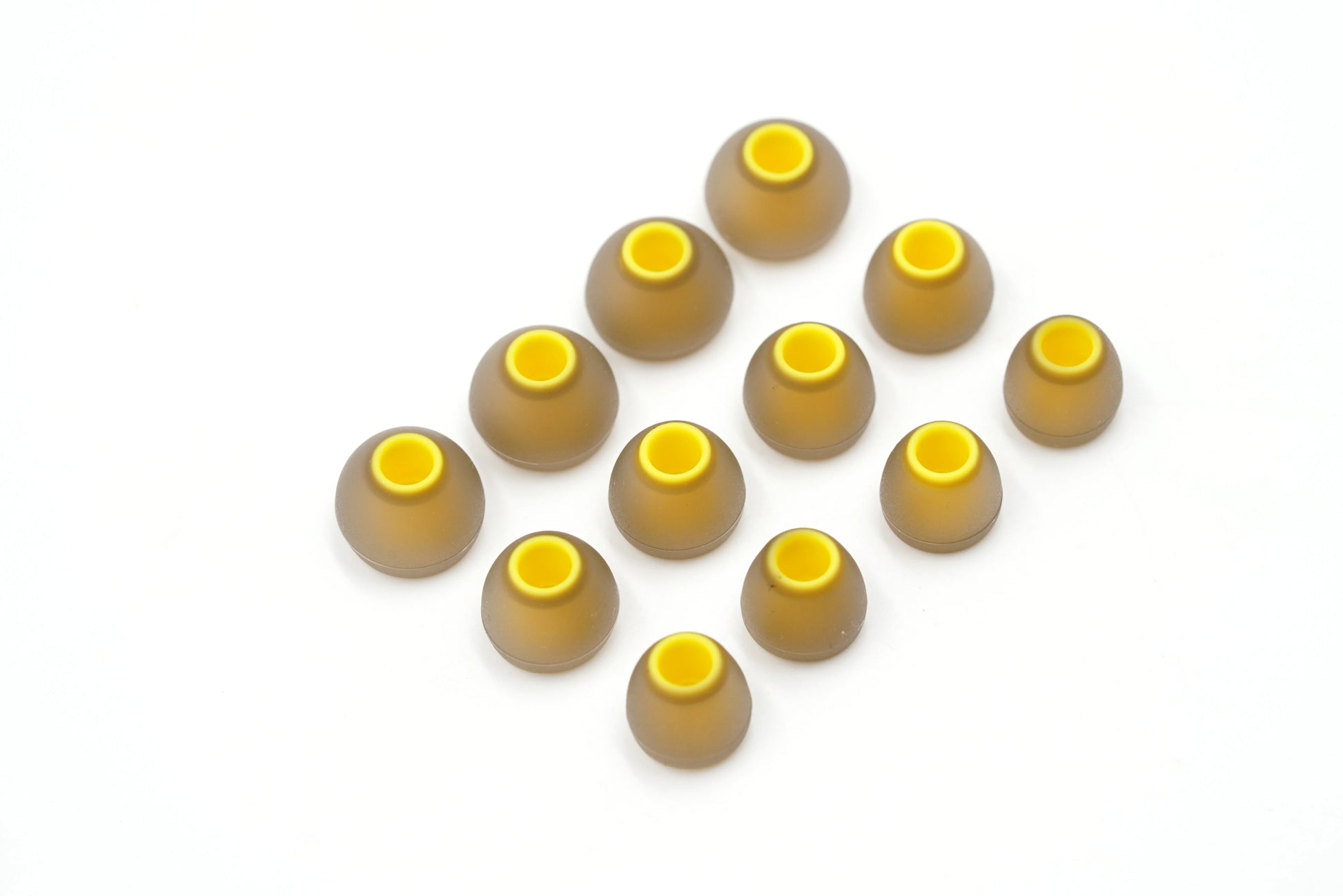 BQEYZ T7 Winter Ultra Eartips – Yellow Silicone Replacement Tips 3/6 Pairs