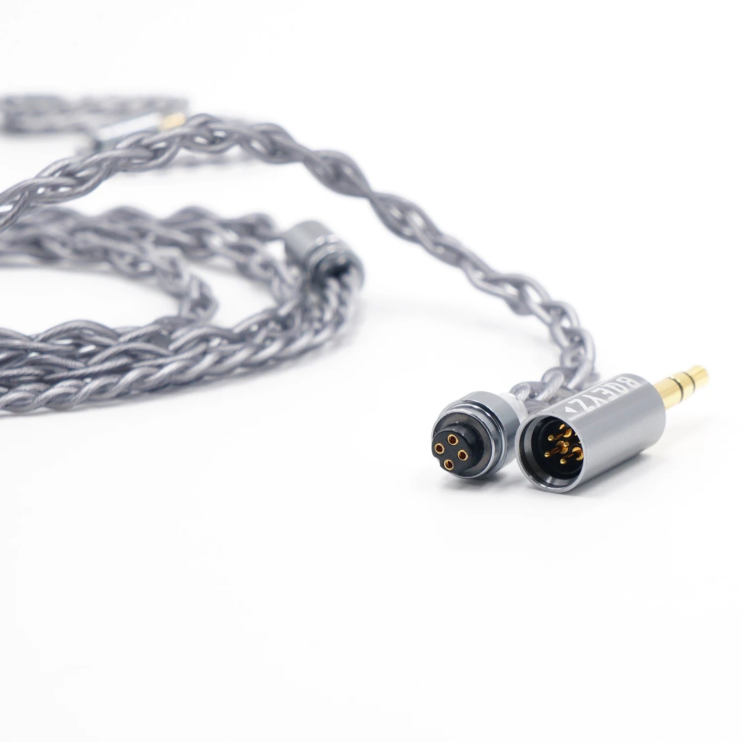 BQEYZ Winter Rime 0.78mm 2-Pin Silver-Plated Copper Detachable IEM Cable