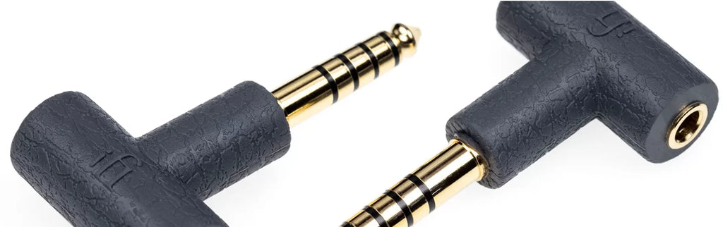 iFi iEMatch+/4.4 Lossless Headphone Impedance Matcher Noise Reduction Attenuator Equalizer 2.5/3.5 to 4.4 mm Headphone Adapter