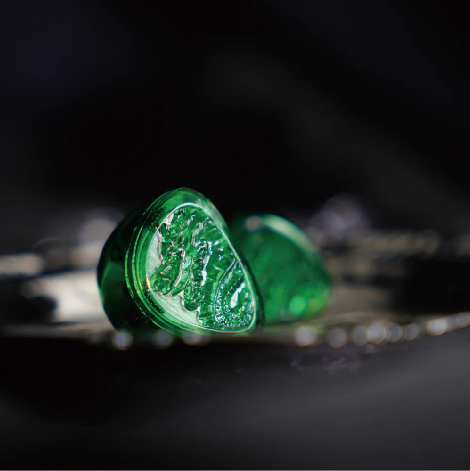 TANGZU Waner 2 Jade Dragon Edition IEM – 10mm PET Dynamic Driver In-Ear Earphones