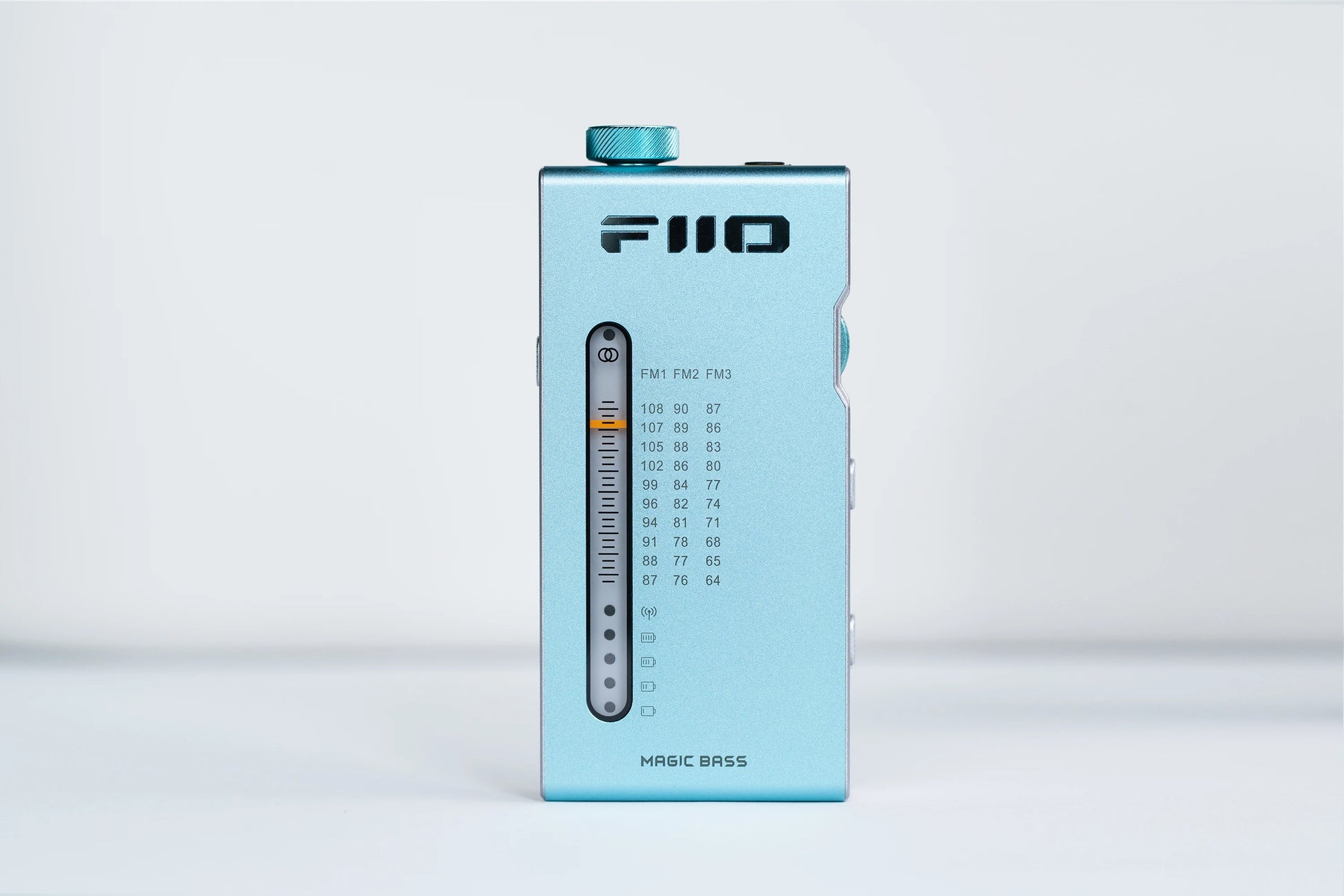 FiiO RR11 Portable HiFi FM Radio Receiver - Analog PVR Tuning, Enhanced Bass, 3D Surround Sound, 64-108MHz Coverage
