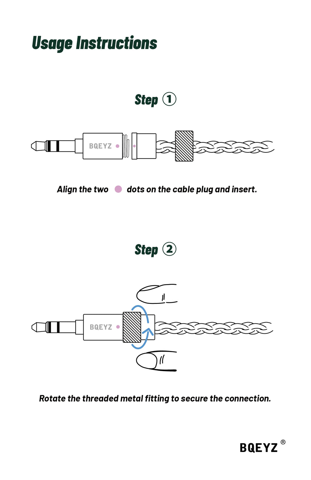 BQEYZ NI HiFi In-Ear Earphones – Dynamic Driver with Bio-Ceramic Diaphragm, Gaming Earbuds, Interchangeable 3.5mm/4.4mm Plugs