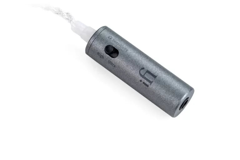 iFi iEMatch+/4.4 Lossless Headphone Impedance Matcher Noise Reduction Attenuator Equalizer 2.5/3.5 to 4.4 mm Headphone Adapter