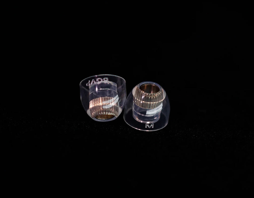 BGVP Exquisite Silicone Earphone Eartips - Oxygen-Free Copper Liquid, Skin-Friendly Headphone Accessories