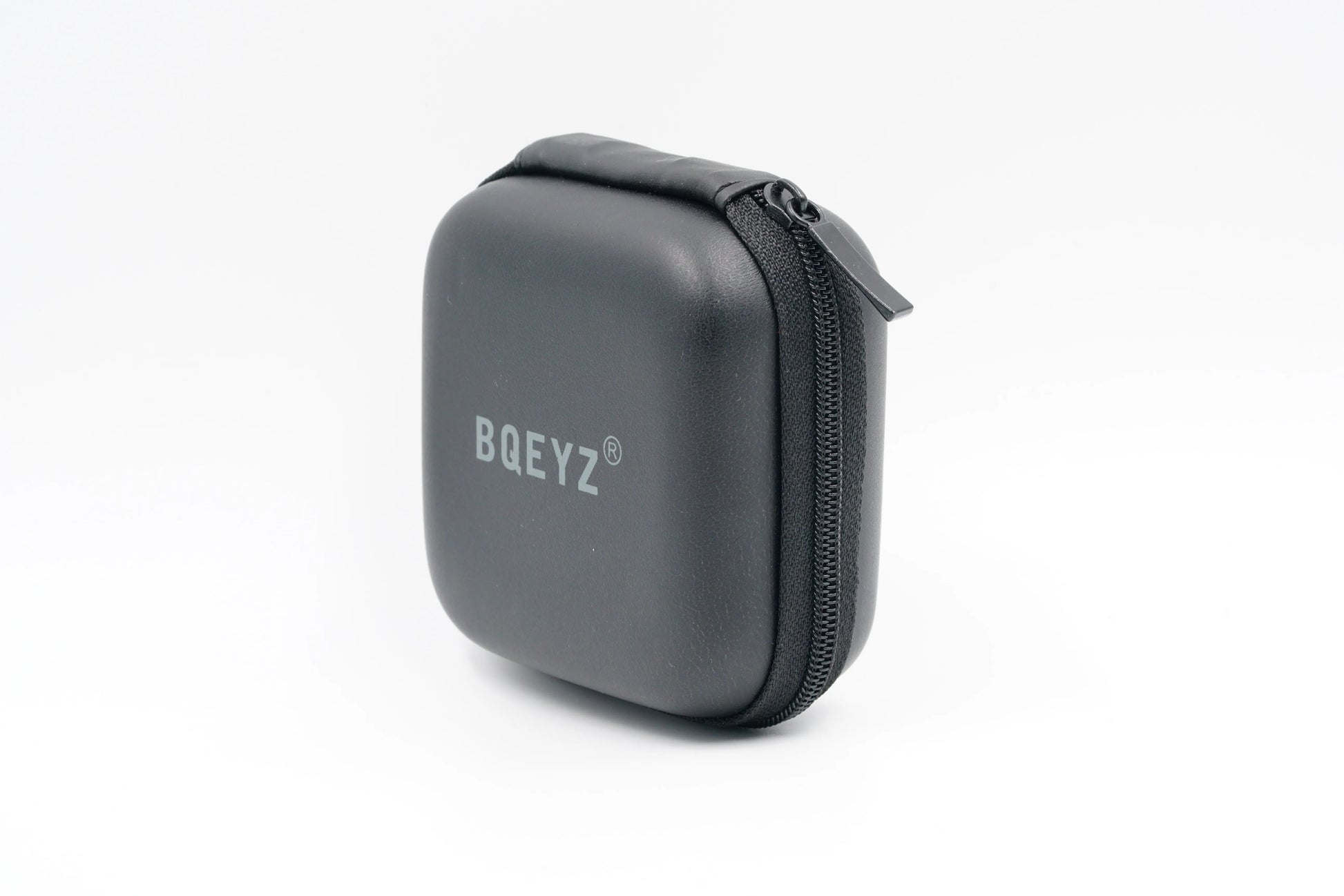 BQEYZ Earphone Cable Case – Portable PU Leather Storage Pouch