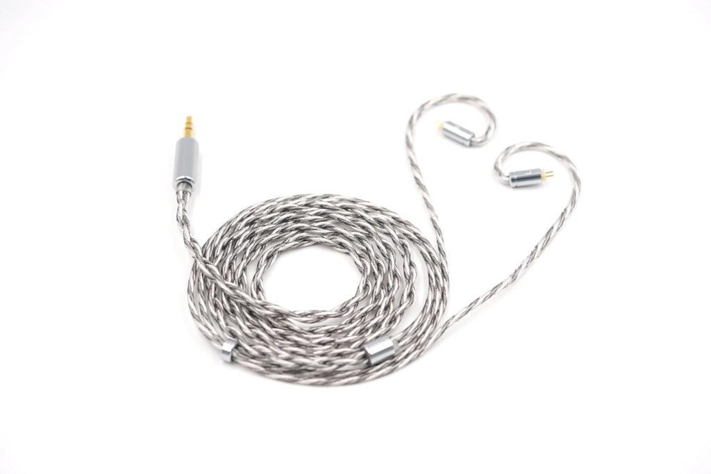 BQEYZ Wind Silver-Plated Single Crystal Copper IEM Upgrade Cable