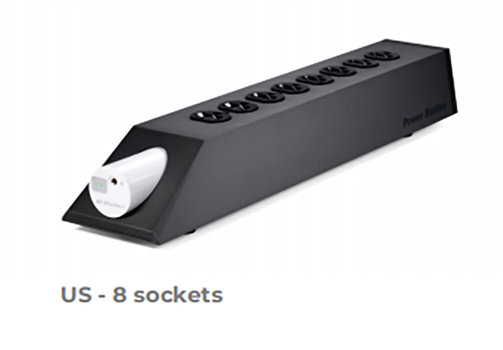 iFi Power Station Purified Power Strip – Intelligent Surge Protection, Isolated Noise Reduction, HiFi Power Management