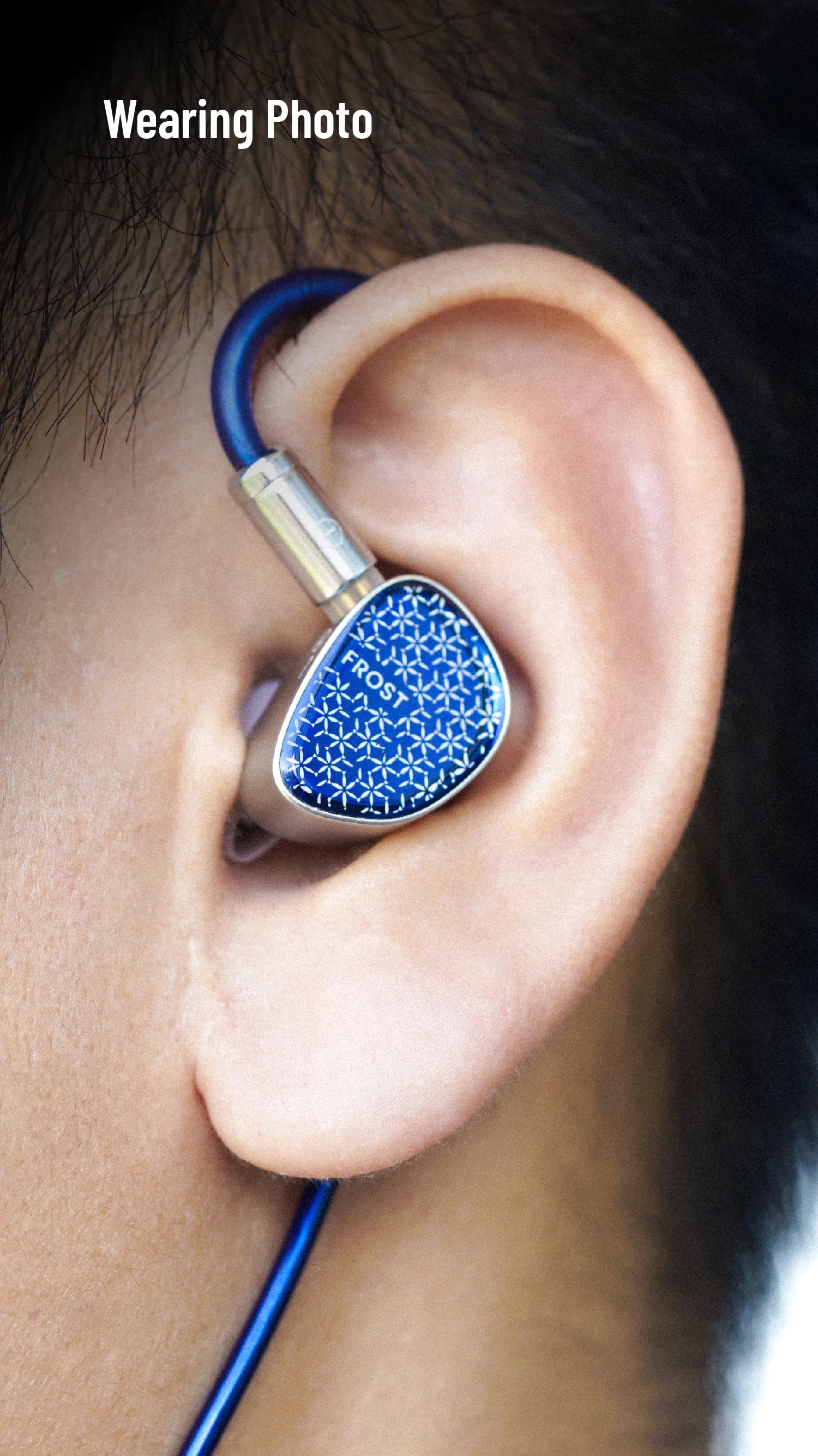 BQEYZ Frost Weather Series HiFi IEM Micro Planar + Dynamic Drivers, Silver-Plated Cable, Glass Faceplate