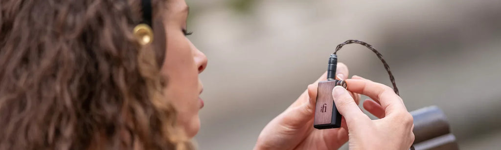 iFi Go Blu Portable Bluetooth DAC/Amp - aptX Adaptive Hi-Fi Headphone Amplifier