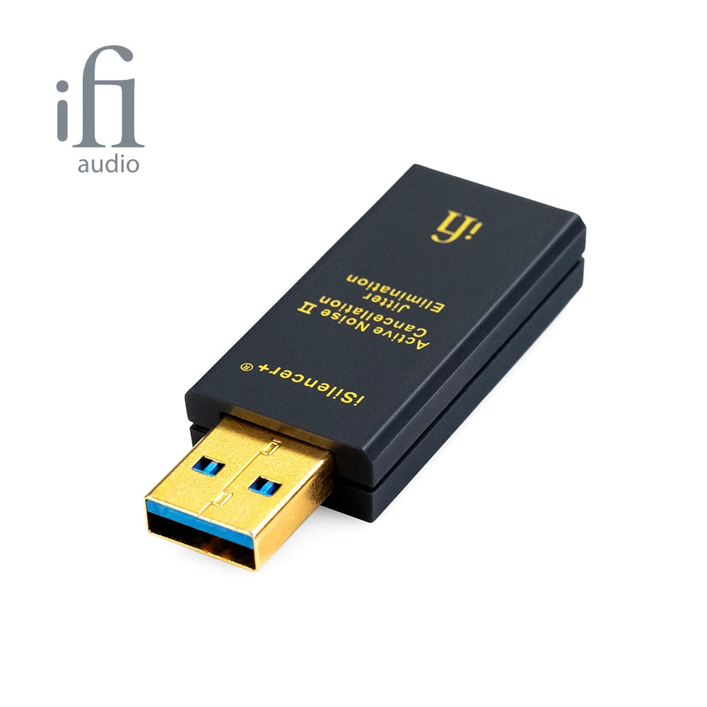 iFi iSilencer+ USB Noise Filter – Signal Jitter Reduction, Balanced Power, SuperSpeed Transmission