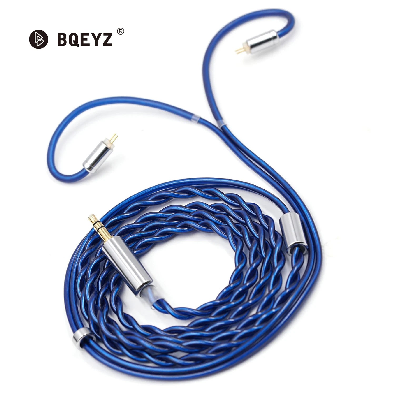 BQEYZ Frost 0.78mm 2-Pin HiFi IEM Replacement Cable for Audiophiles