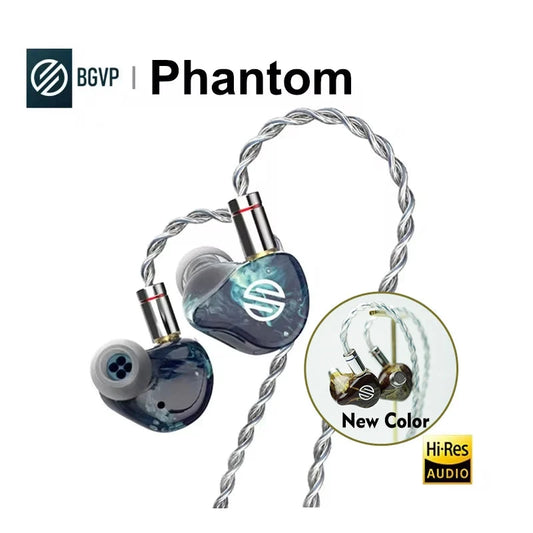 BGVP Phantom 8 Units Hybrid Drivers In-ear Monitors Earphone Temperature Sensing