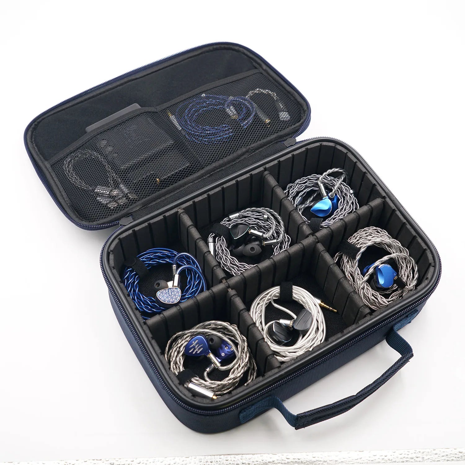 BQEYZ Large Capacity Earphone Storage Bag Portable Travel Case