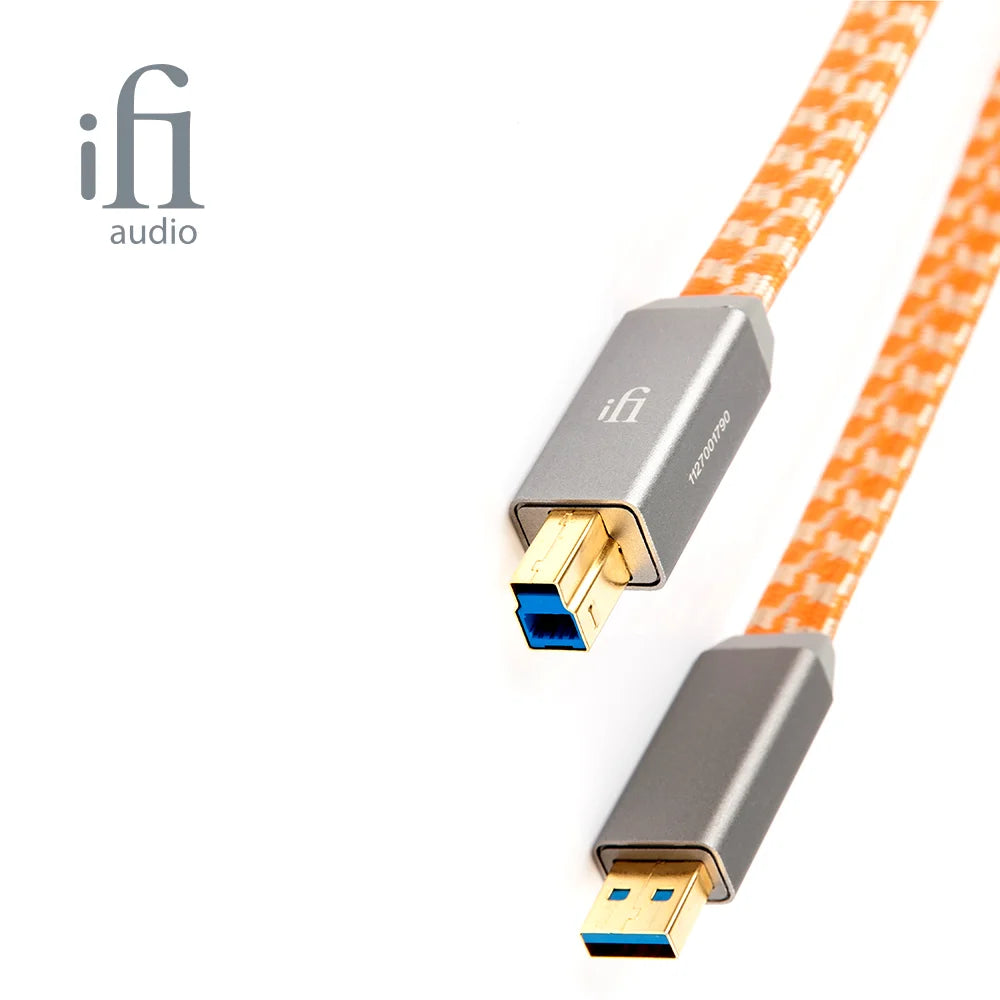 iFi Mercury 3.0 USB Audio Cable – HiFi Signal & Power Transmission, EMI/RFI Noise Shielding