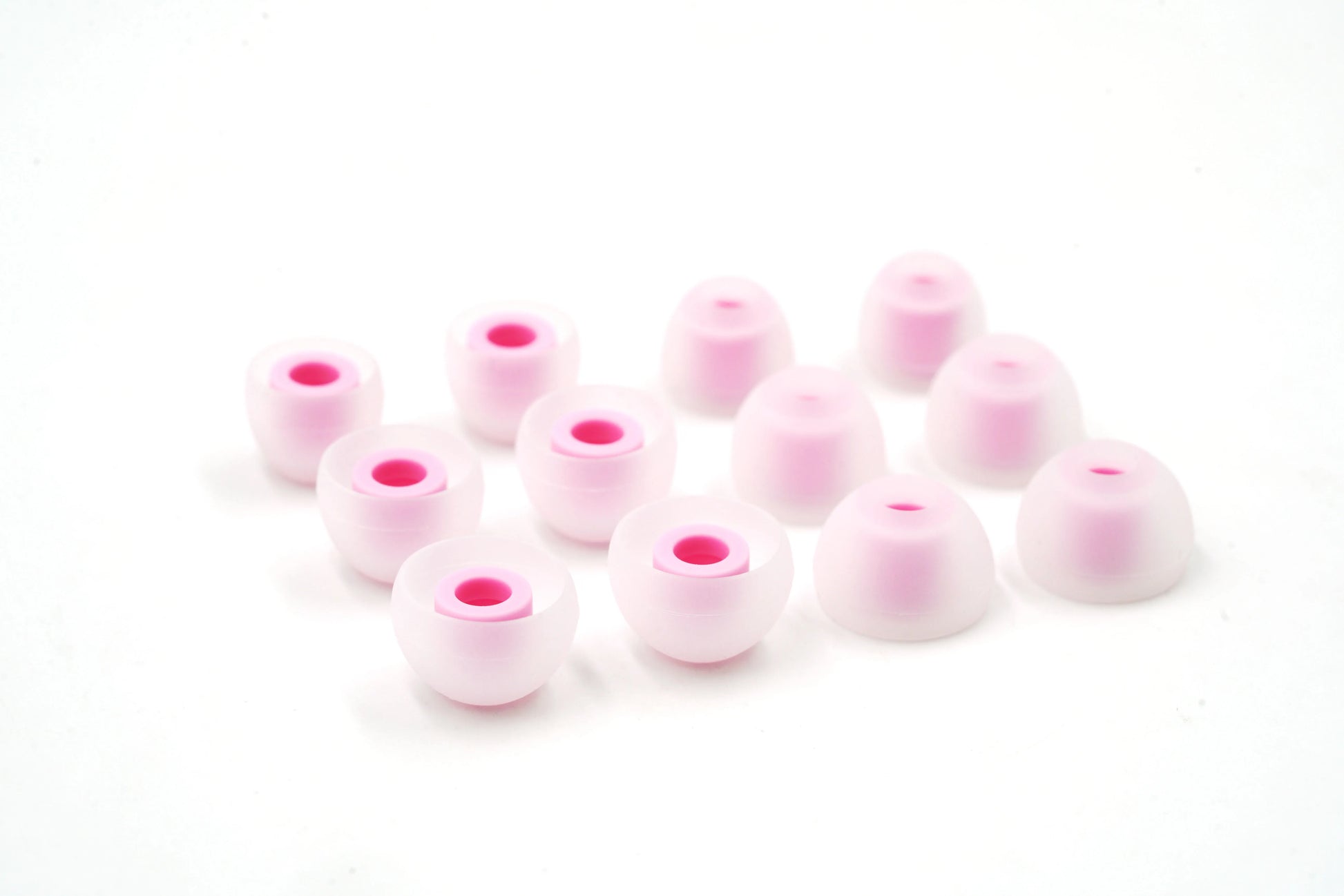 BQEYZ Pink Eartips | Soft Silicone In-Ear Tips Replacement for IEMs